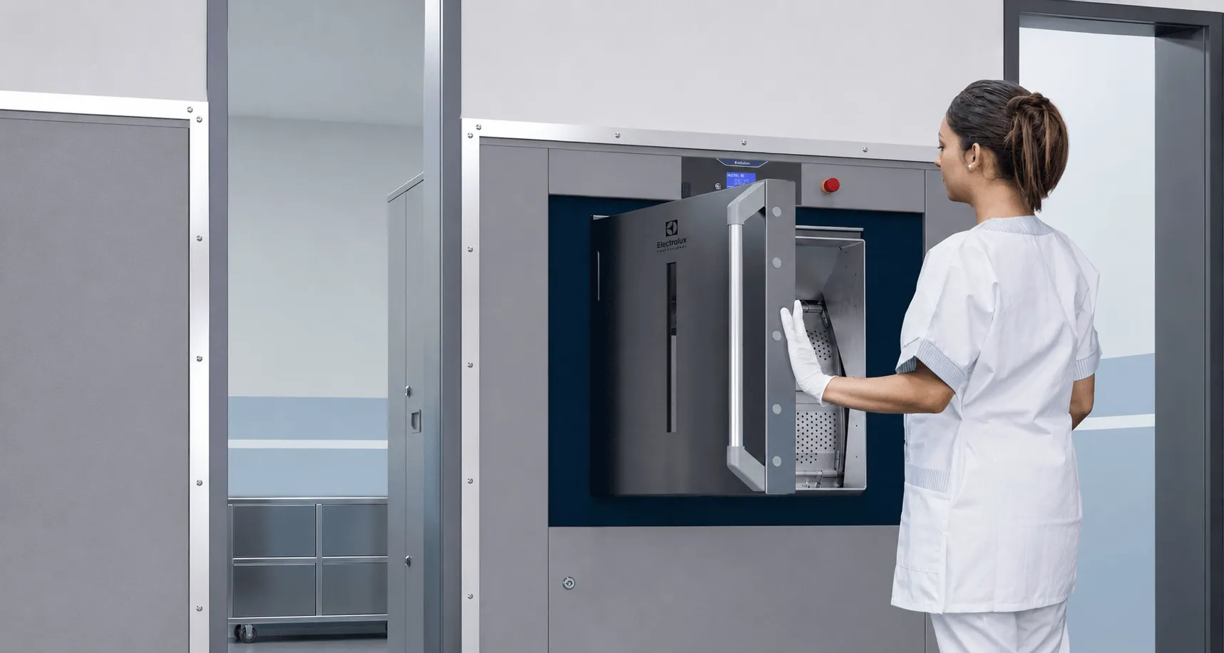 Barrier washing machines
